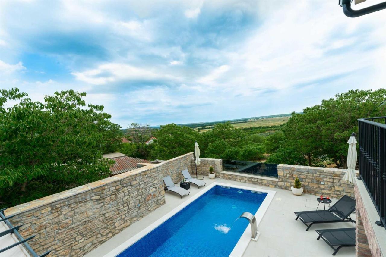 Stone Villa Didovi Snovi With Heated Pool Lisane Ostrovicke Exterior photo
